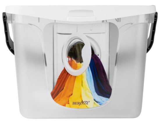 Контейнер для стирального порошка Berossi Dakota АС 35601003 6 л цвет белый