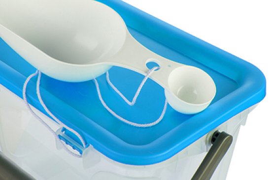 Контейнер для стирального порошка Berossi Dakota АС 35601003 6 л цвет белый