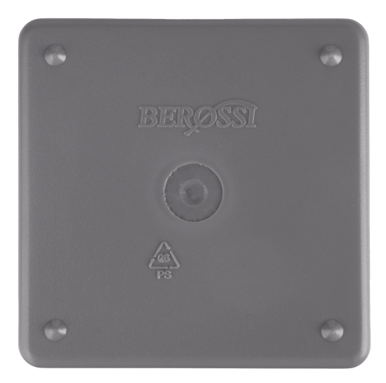 Дозатор для жидкого мыла Berossi Spacy АС 67165000 пластик цвет дымчато-серый