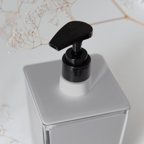 Дозатор для жидкого мыла Berossi Spacy АС 67165000 пластик цвет дымчато-серый