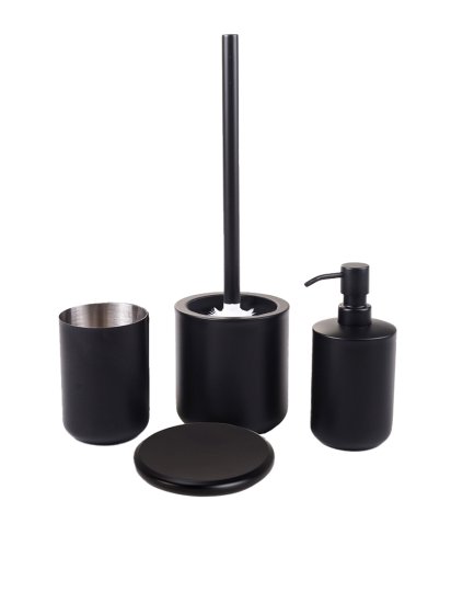 Ершик для унитаза Zenfort Ария цвет черный