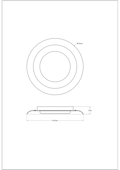 Светильник настенно-потолочный светодиодный Freya Asta 69 Вт круг цвет белый регулируемый белый свет