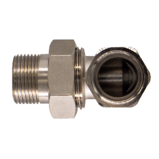 Американка угловая CTM 1 ВР(г) х 1 НР(ш) латунная (CRAE0001)