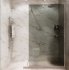 Душевая перегородка Mebelvann 110x200 см хромированный профиль тонированное стекло
