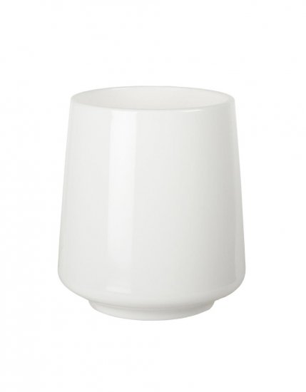 Стакан для зубных щёток Zenfort Блум пластик цвет белый