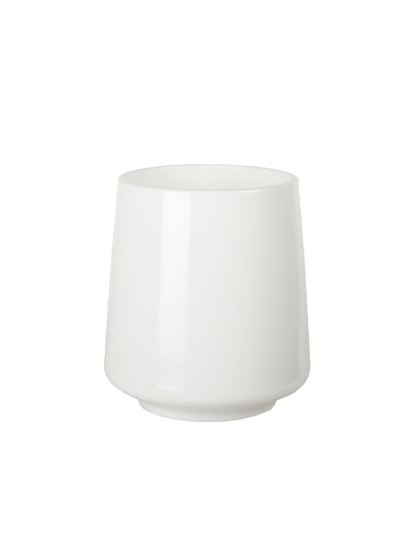 Стакан для зубных щёток Zenfort Блум пластик цвет белый