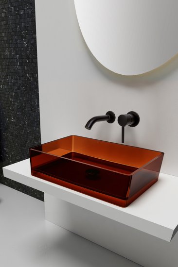 Смеситель для раковины 5.62, скрытый монтаж, однорычажный, цвет черный матовый