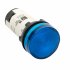 Лампа сигнальная EKF PROxima AD16-22HS 24 В IP65 синяя (10 шт.) (ledm-ad16-b-24-65)
