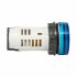 Лампа сигнальная EKF PROxima AD16-22HS 24 В IP65 синяя (10 шт.) (ledm-ad16-b-24-65)