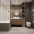 Керамогранит Lavelly Marble Aster серый карвинг 800х800х8,5 мм (3 шт.=1,92 кв.м)