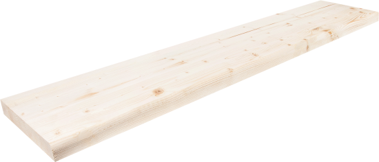 Доска подоконная 40x250x1300 мм хвоя