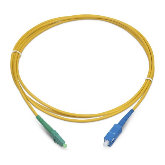 Оптический шнур Cabeus FOP(s)-9-SC/APC-LC/UPC-10m