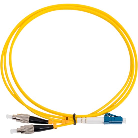 Оптический шнур Cabeus FOP(d)-9-LC-FC-1m