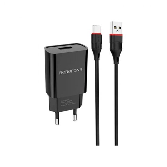 Сетевое зарядное устройство Borofone ba20a sharp