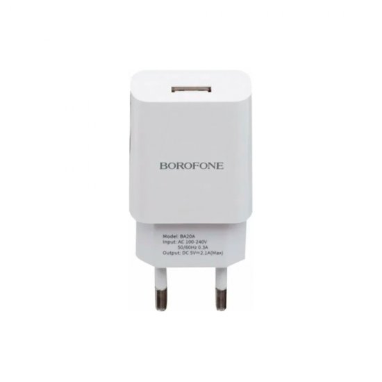 Сетевое зарядное устройство Borofone ba20a sharp