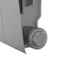 Радиатор секционный Royal Thermo Biliner RTBSSVR35012 350/87 12 секций нижнее правое подключение биметалл серый