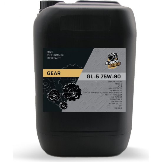Трансмиссионное масло MECHANICAL BROTHERS mb gear gl-5 75w-90