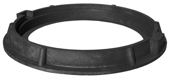 Люк ППК тип Л 580x60 мм до 3 т черный полимерпесчаный