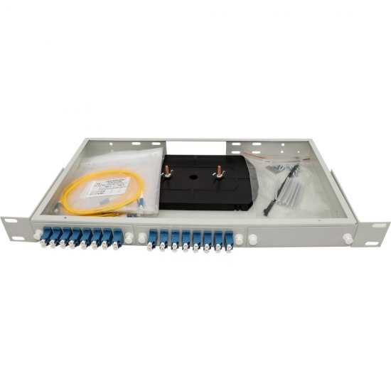 Кросс в стойку НК-Групп 19” 1u-ru24-lc/sm-16d-32-1