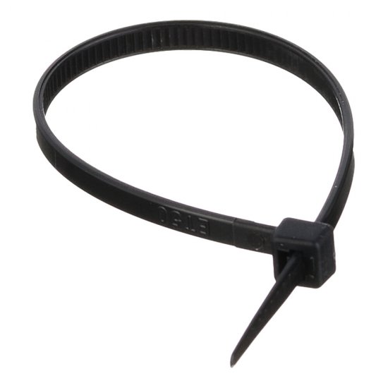 Стяжка кабельная КМ 150х3,6 мм нейлоновая черная (100 шт.) (ЦБ-00020788)