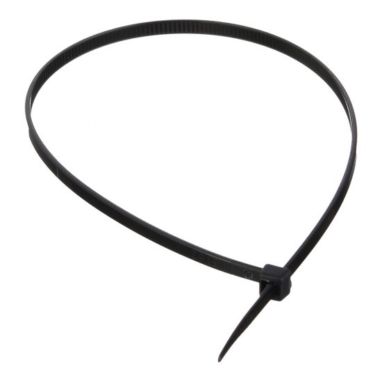 Стяжка кабельная КМ 300х3,6 мм нейлоновая черная (100 шт.) (ЦБ-00020791)