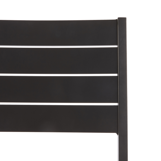 Набор из 2-х стульев складных Naterial Xara 55x86x46 см алюминий цвет темно-серый