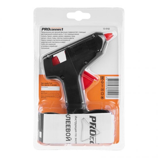 Пистолет клеевой Proconnect, 15 Вт, 7 мм