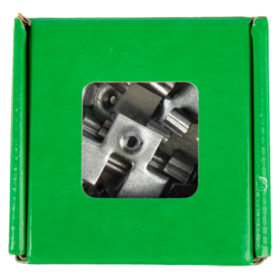 Клипса для ДПК Гвозdeck оцинкованная №8 40 шт