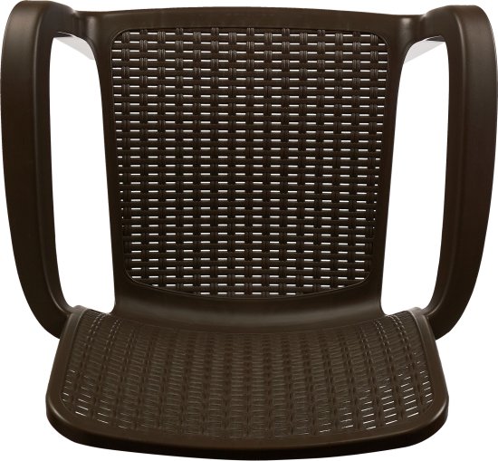 Стул Ingreen Rattan 50.6x58x83.3 см пластик коричневый