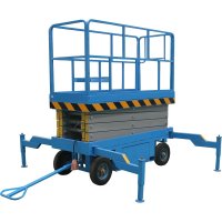 Передвижной ножничный подъемник TOR 500 кг, 9 м SJY-0,5-9AC/DC (от сети/автономный) (Y)