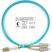 Оптический шнур Cabeus FOP-50-LC-SC-10m