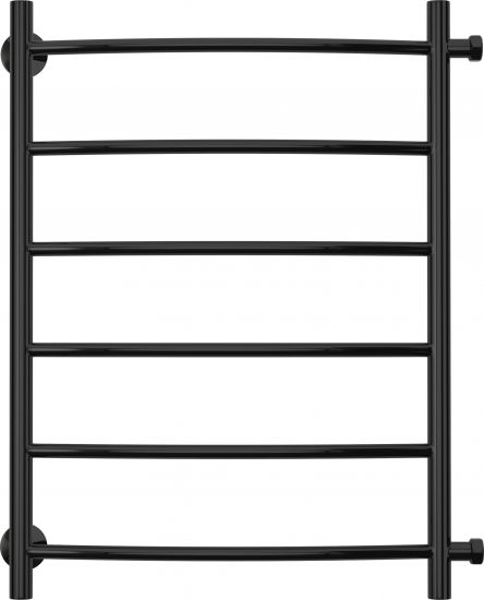 Полотенцесушитель водяной Сунержа ВПС-55ПБ 600x500 мм нержавеющая сталь 3/4 цвет черный