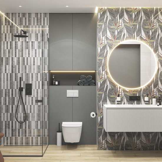 Плитка облицовочная Cersanit Blend многоцветная 598x298x8,5 мм (8 шт.=1,425 кв.м)