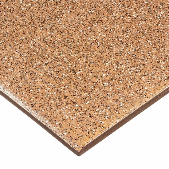 Керамогранит ступень Mito Milton коричневый 298х298х8 мм (13 шт.=1,154 кв.м)