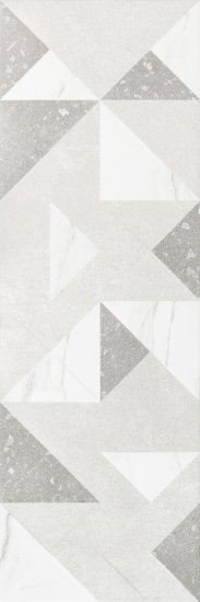 Плитка облицовочная Gracia Ceramica Origami светло-серая 03 900x300x9 мм (5 шт.=1,35 кв.м)