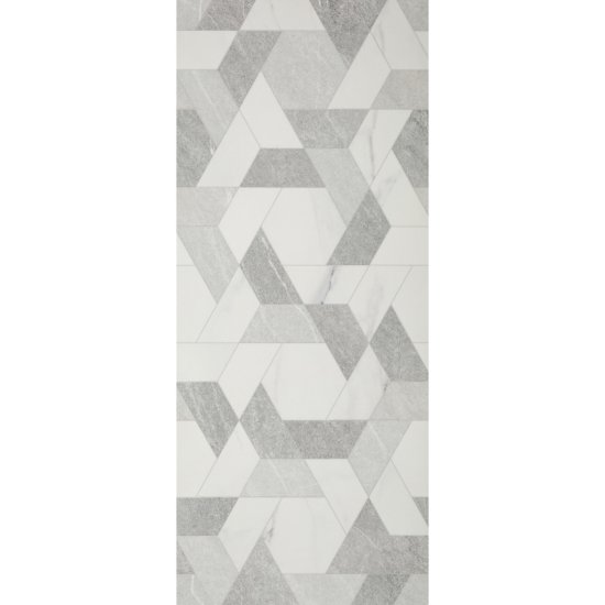 Плитка облицовочная Gracia Ceramica Katana серая геометрия 600x250x9 мм (8 шт.=1,2 кв.м)