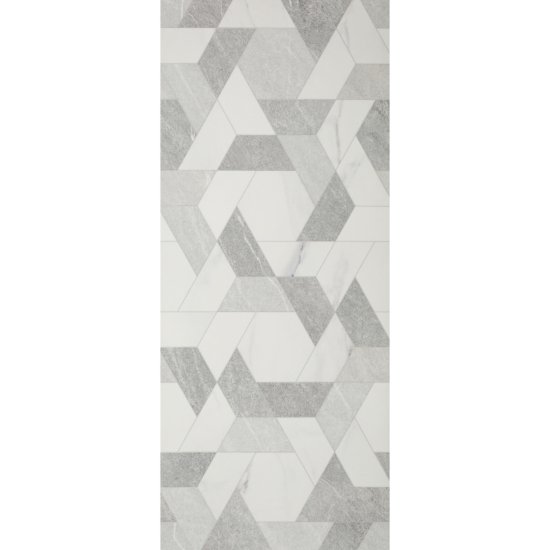 Плитка облицовочная Gracia Ceramica Katana серая геометрия 600x250x9 мм (8 шт.=1,2 кв.м)