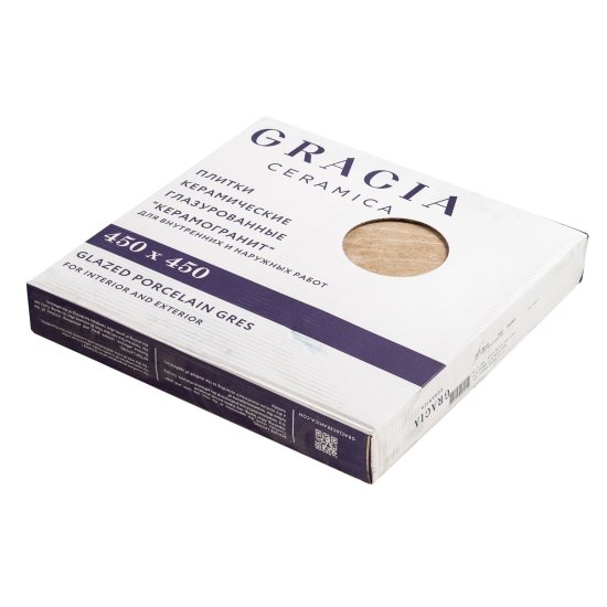 Керамогранит Gracia Ceramica Tibet бежевый 450x450x8 мм (8 шт.=1,62 кв.м)