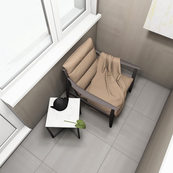 Керамогранит Kerama Marazzi Про Дабл бежевый светлый обрезной 600х600х9 мм (5 шт.=1,8 кв.м)