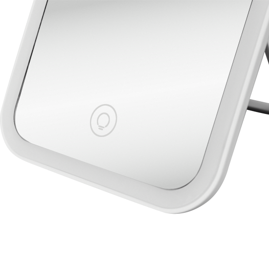 Зеркало косметическое с подсветкой 10259/L на батарейках 13x19 см