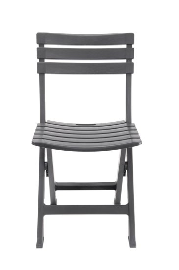Стул садовый складной Марсель 34x41x79 см полипропилен графит