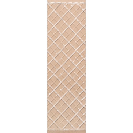 Плитка бордюр Kerama Marazzi Тессуто бамбук серая 250x77x8 мм