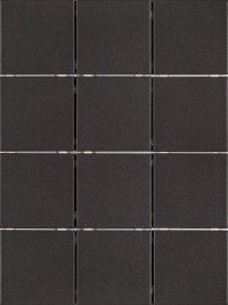 Мозаика Kerama Marazzi Агуста черная из керамогранита 400х300х7 мм квадрат (8 шт.=0,922 кв.м)