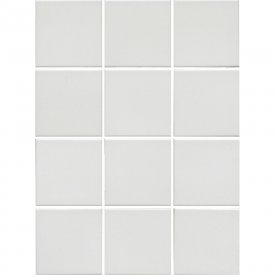 Мозаика Kerama Marazzi Агуста белая из керамогранита 400х300х7 мм квадрат (8 шт.=0,922 кв.м)