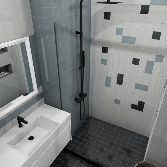 Мозаика Kerama Marazzi Агуста белая из керамогранита 400х300х7 мм квадрат (8 шт.=0,922 кв.м)