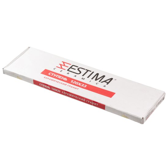 Керамогранит ступень с подступенком Estima Terra TE02 серый неполированный 1200х330х10 мм