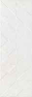 Плитка облицовочная Alma Ceramica Mars белая геометрия 600x200x7,5 мм (16 шт.=1,92 кв.м)