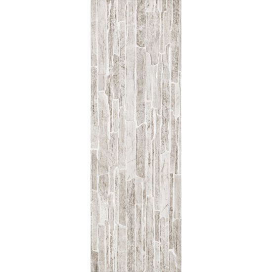 Плитка облицовочная Alma Ceramica Rocko серая 01 600x200x7,5 мм (16 шт.=1,92 кв.м)