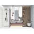 Керамогранит Alma Ceramica Laurent белый мозаика 600x600x9 мм (5 шт.=1,8 кв.м)