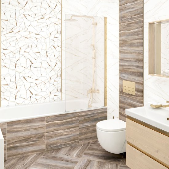 Плитка облицовочная AltaCera Esprit коричневая 500x250x9 мм (13 шт.=1,625 кв.м)